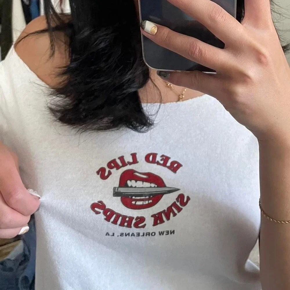 BNWOT brandy graphic longsleeve - Picture 1 of 2